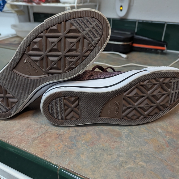 Converse Kids All Star Purple Sneakers - Picture 4 of 4